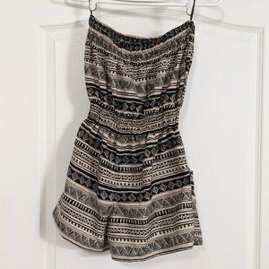 UK 6 (XS) Strapless Romper with Pockets